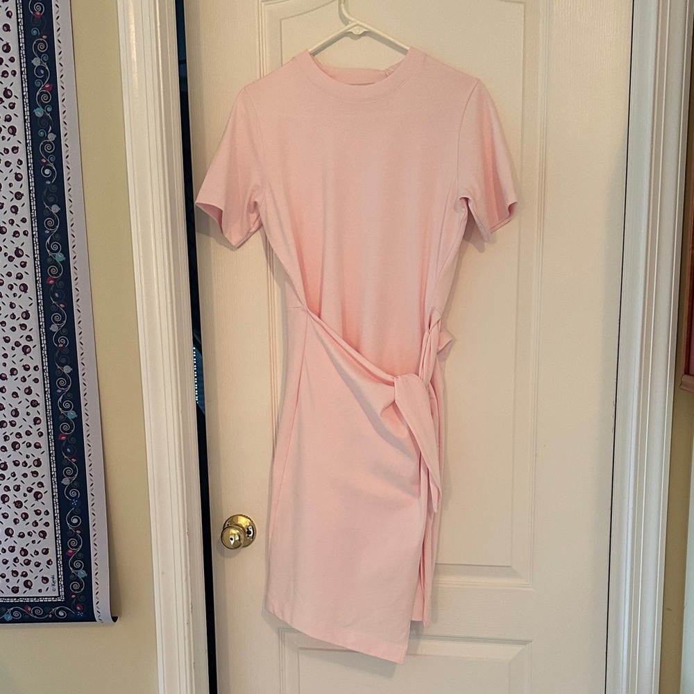 Vince Soft Pink Mini Dress